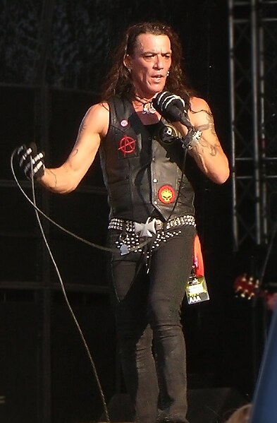 Pearcy at Sweden Rock 2008