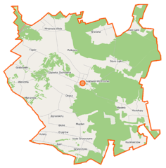 Plan gminy Stoczek
