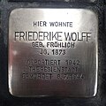 image=File:Stolperstein Bad Sobernheim Hüttenbergstraße 30 Friederike Wolff.jpg