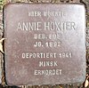 Bukdácsoló kő az Andreasbrunnen 2-nél (Annie Höxter) Hamburg-Eppendorfban.JPG