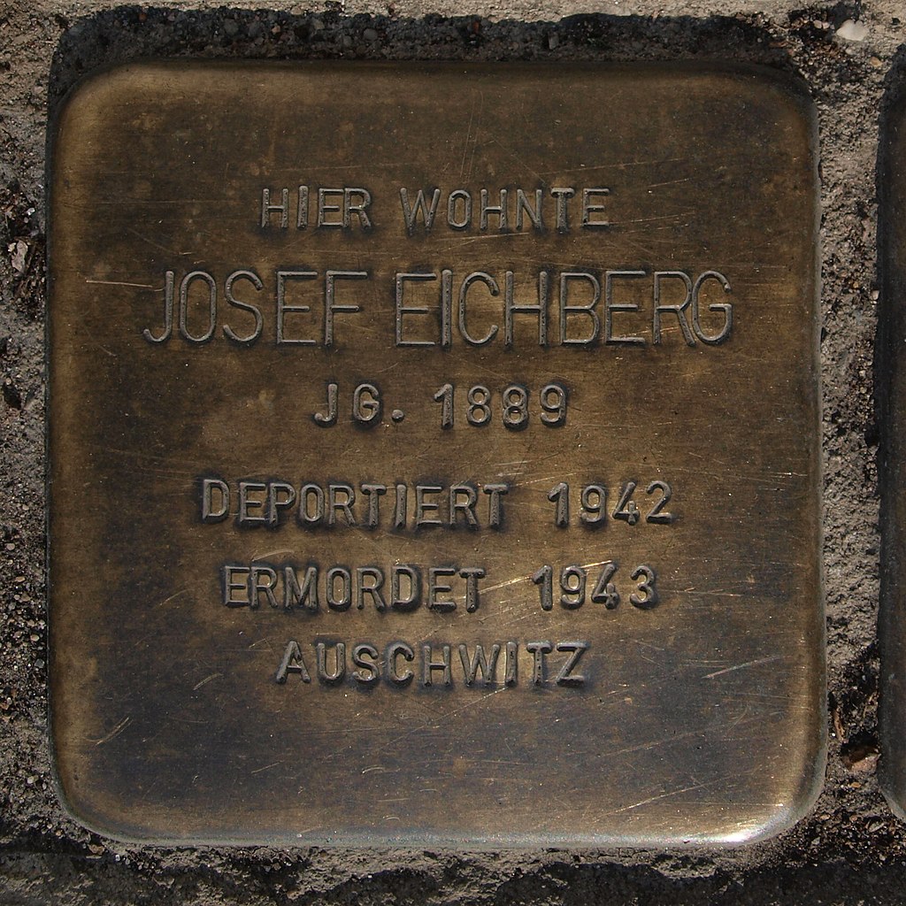 Stolperstein Lahnstein Westallee 11 Josef Eichberg.jpg