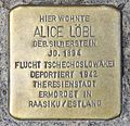 Stolperstein for Alice Löbl.JPG