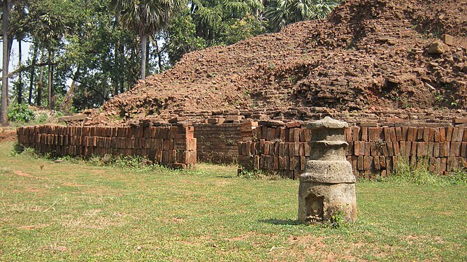 The Buddhist stupa of Nalla sopara near Mumbai, India