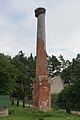 English: Old chimney in Szczenurze. Polski: Stary komin we wsi Szczenurze.