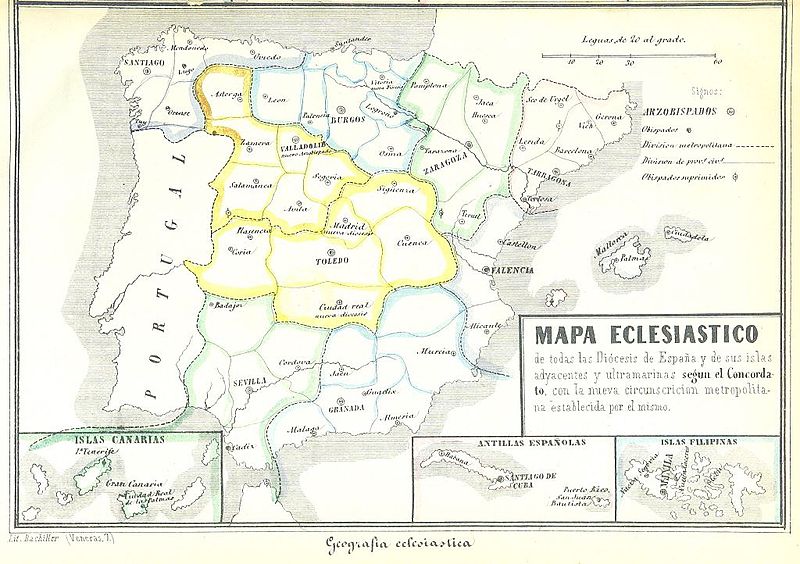 File:T.V.(1857) - (17) MAPA EGLESIASTICO DE TODAS LAS DIÓCESIS DE ESPAÑA Y DE SUS POSESIONES ADYACENTES Y ULTRAMARINAS.jpg