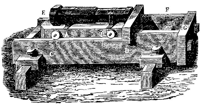 File:T3- d338 - Fig. 204 — Affût d’une grosse bombarde de siège.png