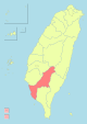 Taiwan ROC political division map Kaohsiung City (2010).svg