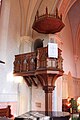 English: Pulpit at the lutheran church Deutsch: Kanzel in der evangelischen Kirche