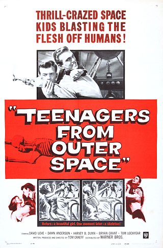 <i>Teenagers from Outer Space</i> (film) 1959 film by Tom Graeff