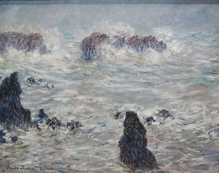 File:Tempête, côtes de Belle-Île - Claude.jpg