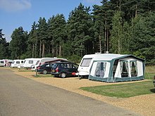 The Caravan And Motorhome Club site, the Sandringham estate The Caravan Club Site, The Sandringham estate. - geograph.org.uk - 360116.jpg