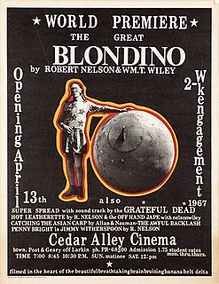 <i>The Great Blondino</i> 1967 American film