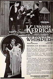 <i>The House of Whispers</i> 1920 silent film directed by Ernest C. Warde