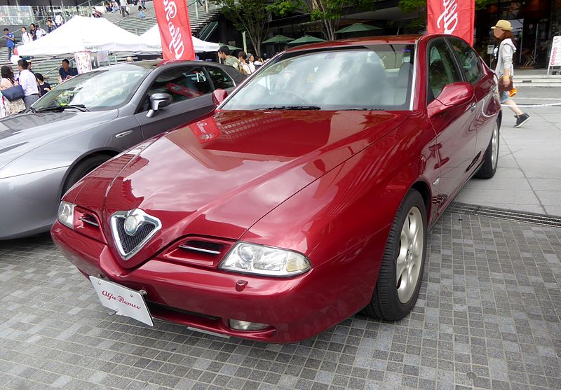 File:The frontview of Alfa Romeo 166 super 2.0 v6.JPG