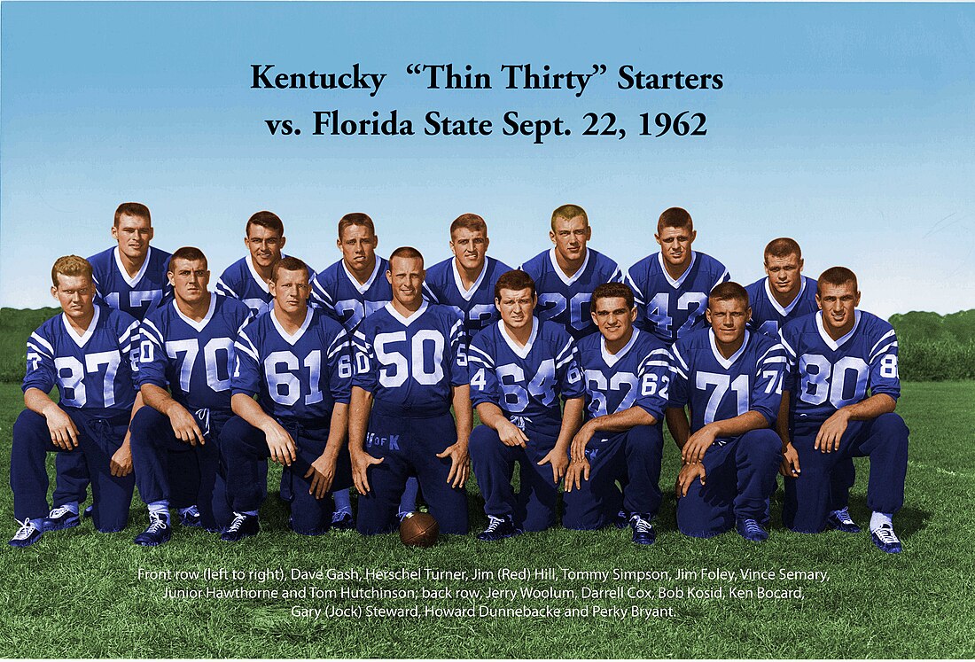 1962 Kentucky Wildcats football team