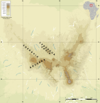 Peta adat Teda clans di Tibesti