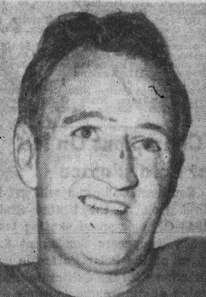 Harmon, circa 1947, as a member of the Los Angeles Rams