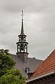 Toren van Sint Nicolaaskerk in Broekhuizen (Horst aan de Maas) in provincie Limburg in Nederland.