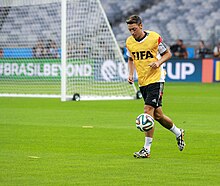 Training Germany national team before the match against Brazil at the FIFA World Cup 2014-07-07 (7).jpg