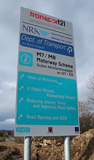 <span class="mw-page-title-main">Transport 21</span> Irish road, bus and rail infrastructure plan