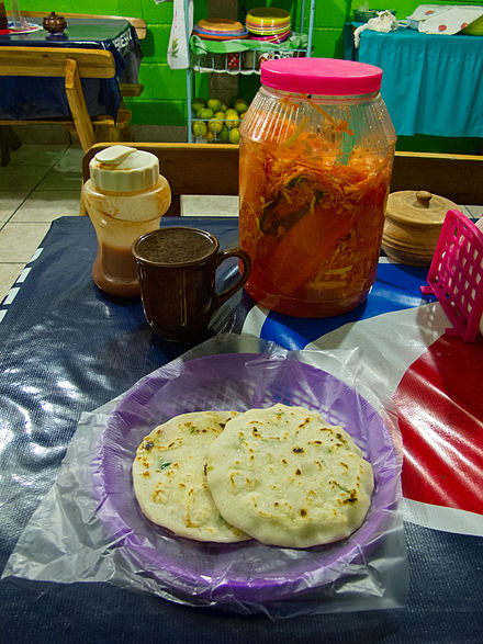 Pupusas in El Salvador