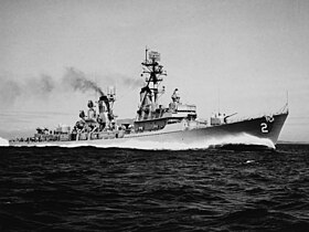 USS Charles F. Adams (DDG-2) în august 1960