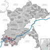 Location of the municipality of Untermarchtal in the Alb-Donau district