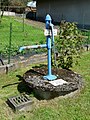 Čeština: Pumpa ve vsi Utín (část města Přibyslav), okres Havlíčkův Brod, kraj Vysočina. English: Water pump in the village of Utín, prat of the town of Přibyslav, Havlíčkův Brod District, Vysočina Region, Czech Republic.