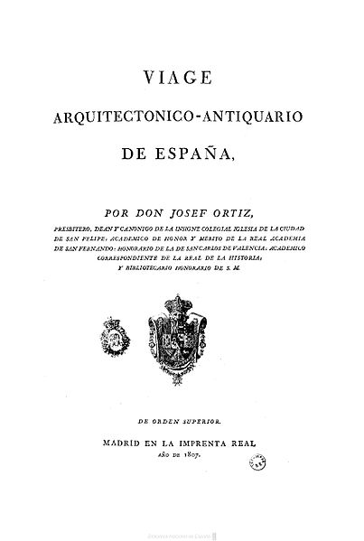 File:Viage arquitectonico antiquario de España 1807 Ortiz y Sanz 01.jpg