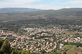 A general view of Le Beausset