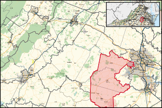 District map Virginia's 72nd House of Delegates district (since 2024).svg