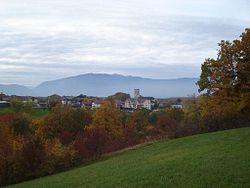 Skyline of Viry