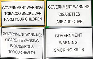 Tobacco Packaging Warning Messages