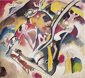 Sintflut by Wassily Kandinsky, 1912