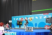 Deutsch: Gewichtheben bei den Olympischen Jugendspielen 2018; Tag 1, 7. Oktober 2018; Jungen 56 kg English: Weightlifting at the 2018 Summer Youth Olympics at 7 October 2018 – Boys' 56 kg