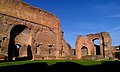 Western outer precinct of the Baths of Caracalla, Rome.