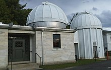 The Whitin Observatory is home to the Astronomy department, and occasionally has viewing nights open to the public. Whitin Observatory circa.2011.jpg