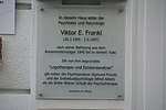 Viktor Frankl - memorial plaque
