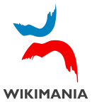 Wikimania logo with text.svg