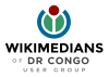 Wikimedians of Democratic Republic of Congo User Group.svg