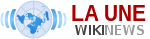 Wikinews-logo à la une.svg