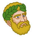 Wild man's head.svg