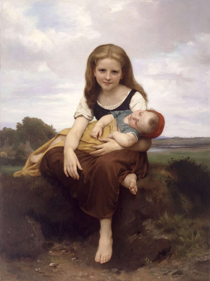 File:William-Adolphe Bouguereau (1825-1905) - The Elder Sister 