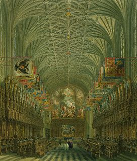 <span class="mw-page-title-main">Choir of St George's Chapel, Windsor Castle</span>