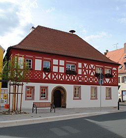 Marktplatz in Schwarzach am Main