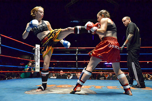 Womens kickboxing in Australia