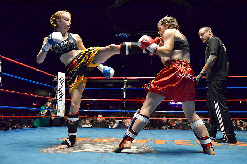 professional female boxer