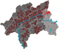 Residential quarter of Fleute i Langerfeld-Beyenburg-distriktet