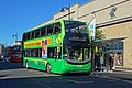 Xplore Dundee bus in green