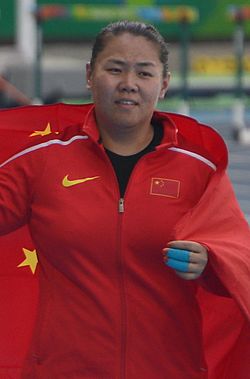 Zhang Wenxiu Rio de Janeiron olympialaisissa 2016.